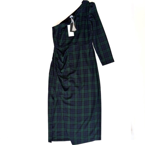 Antonio Melani x Born on Fifth Emily Hertz Jennings One Shoulder W/O Bow Dress